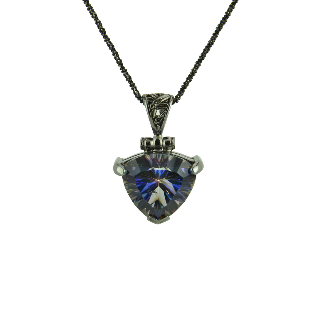 Indigo Warrior Mystic Quartz Pendant