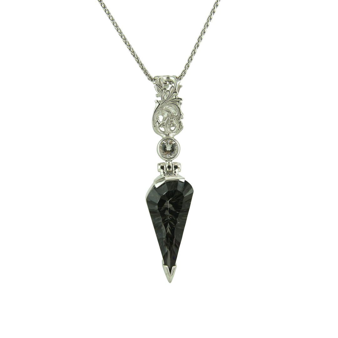 Midnight Mystic Quartz Pendant