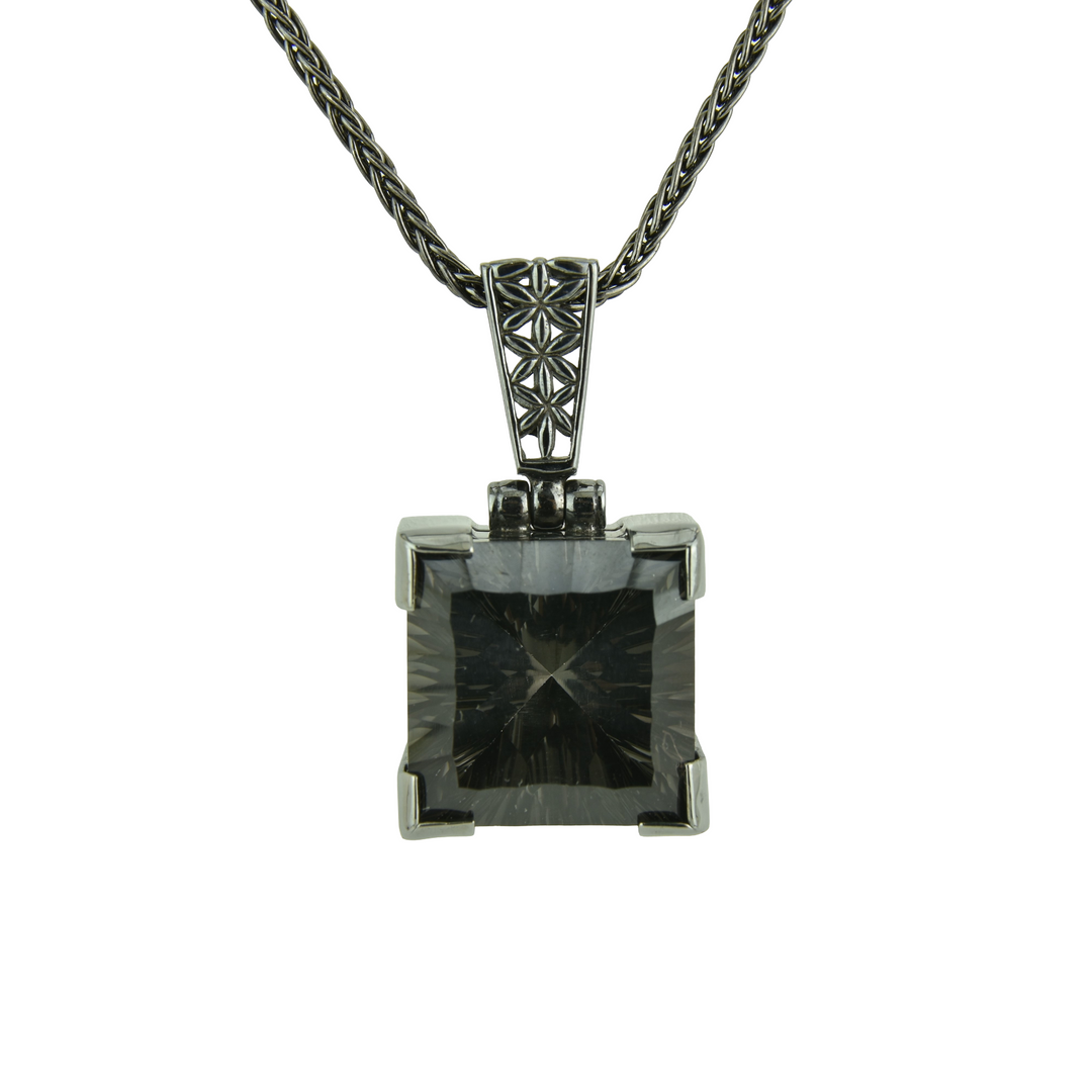 Midnight Mystic Quartz Pendant