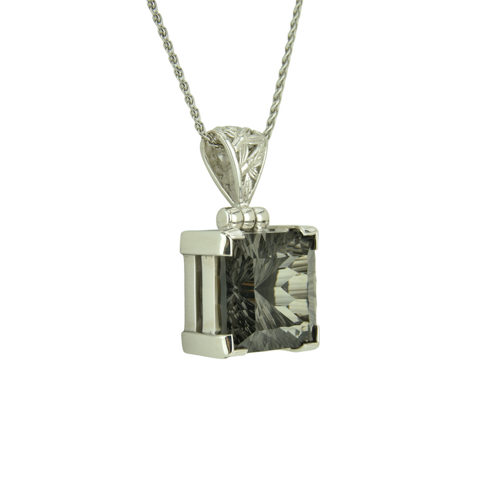 Midnight Mystic Quartz Pendant