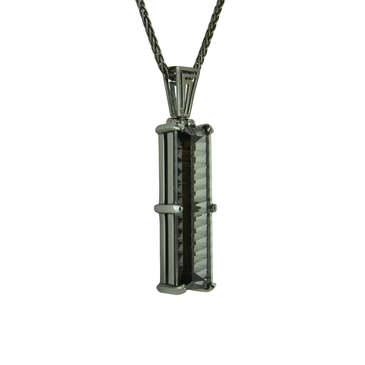 Midnight Mystic Quartz Pendant