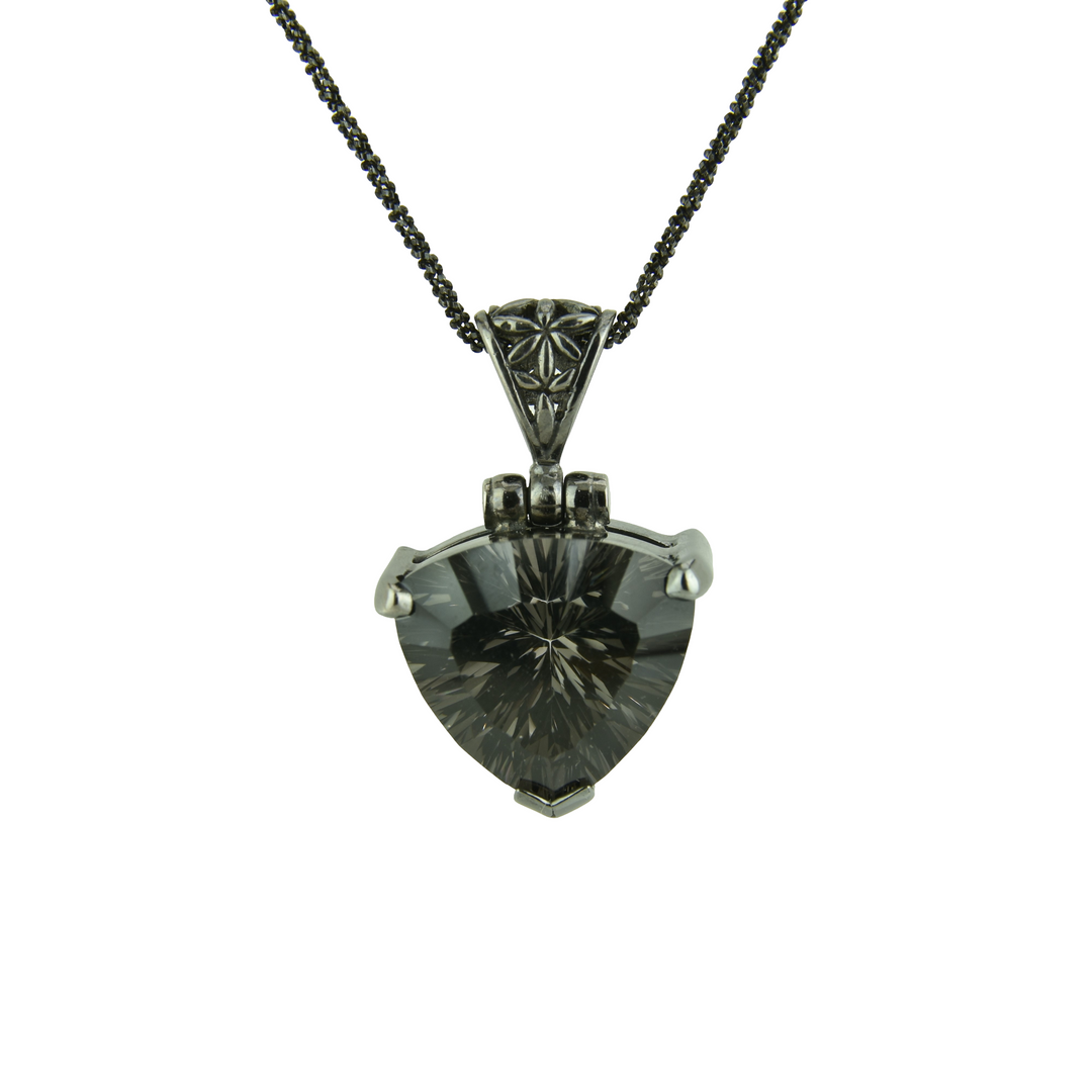 Midnight Mystic Quartz Pendant