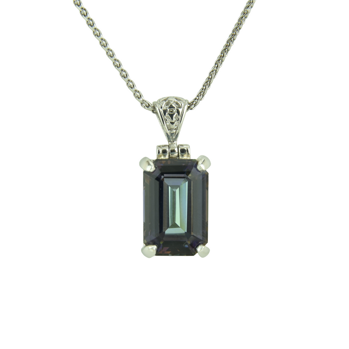 Indigo Warrior Mystic Quartz Pendant