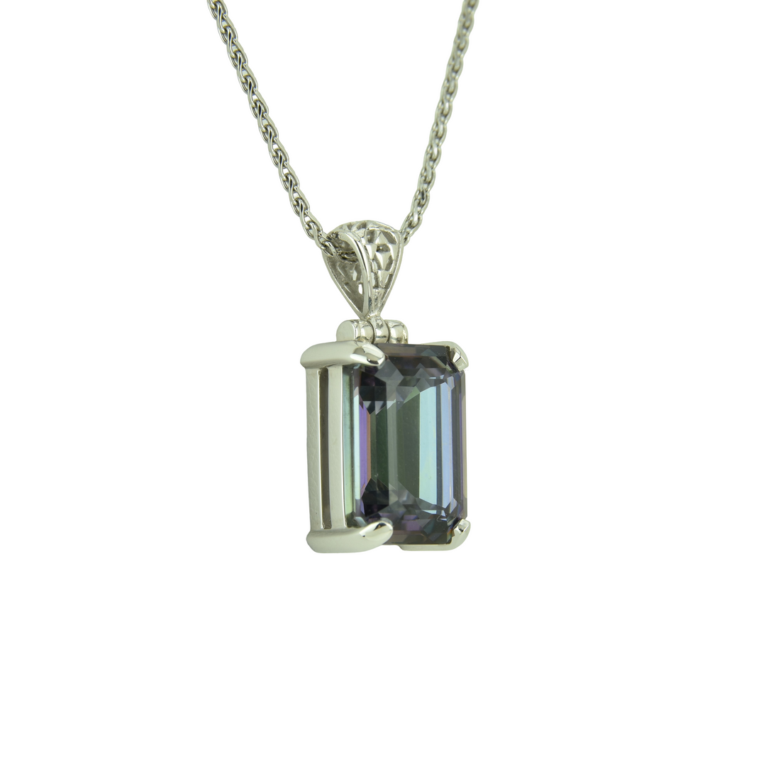 Indigo Warrior Mystic Quartz Pendant