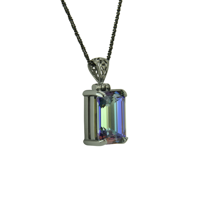 Indigo Warrior Mystic Quartz Pendant