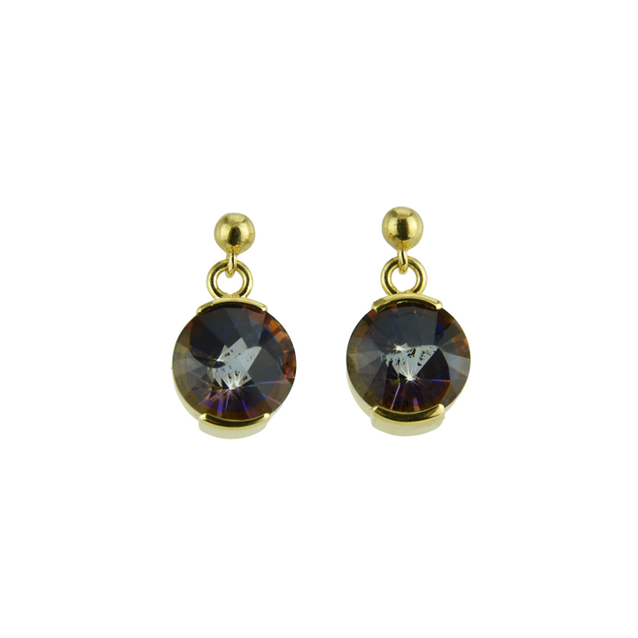 Indigo Warrior Mystic Quartz Earrings