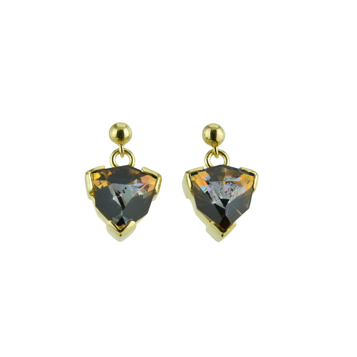 Indigo Warrior Mystic Quartz Earrings