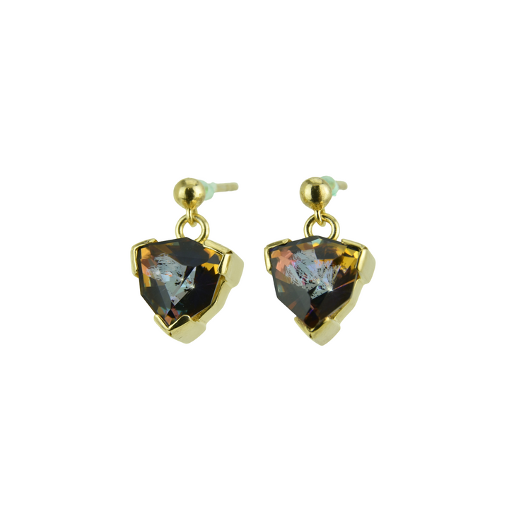 Indigo Warrior Mystic Quartz Earrings