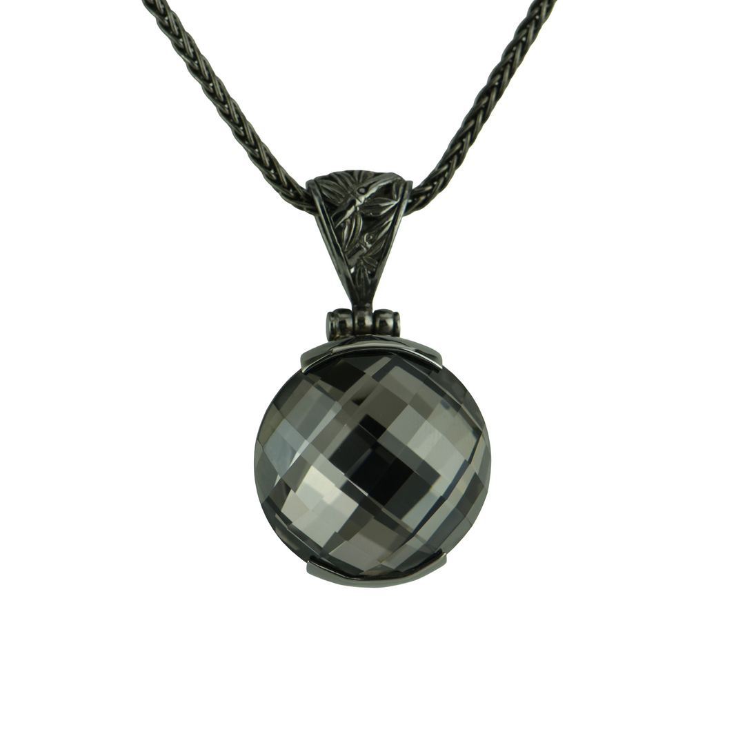 Midnight Mystic Quartz Pendant