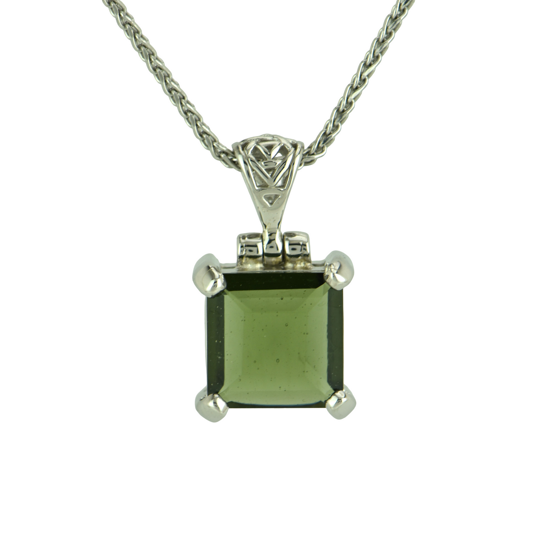 Moldavite Pendant