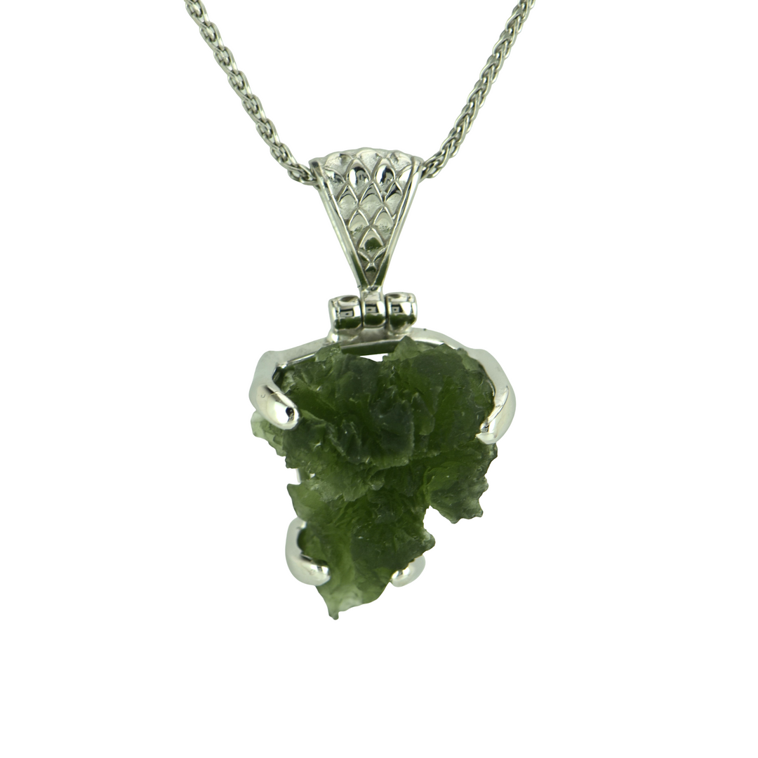 Besednice Moldavite Pendant