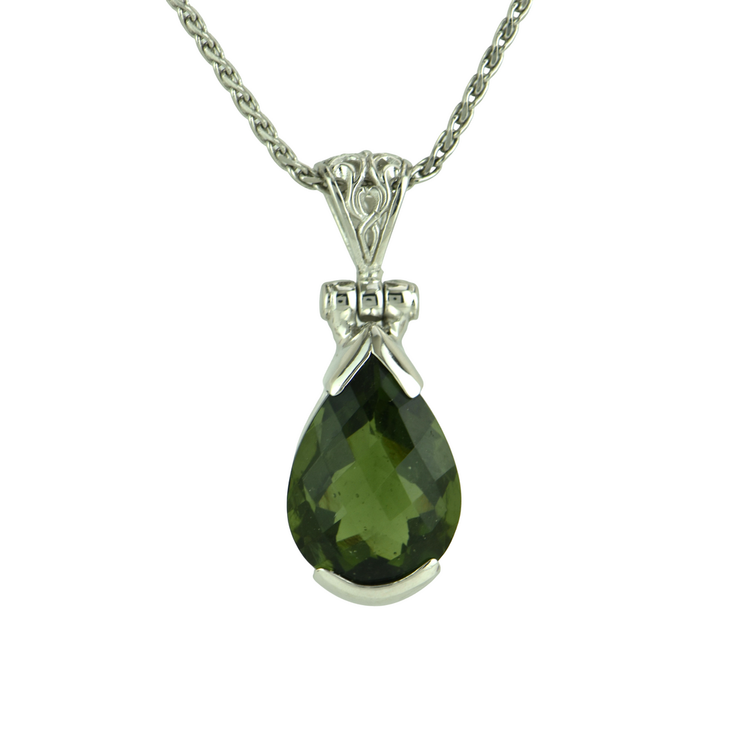 Moldavite Pendant