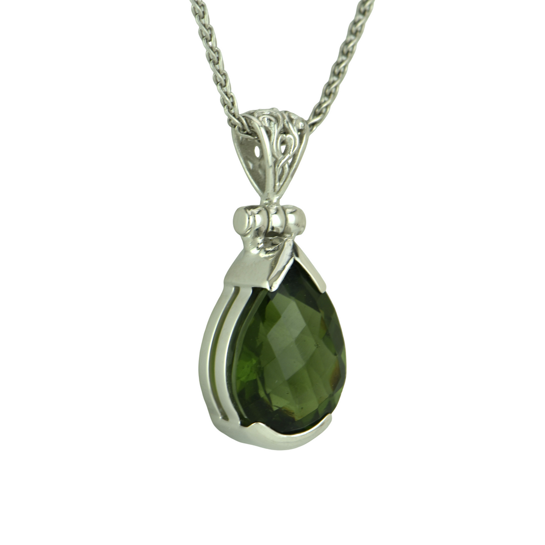 Moldavite Pendant