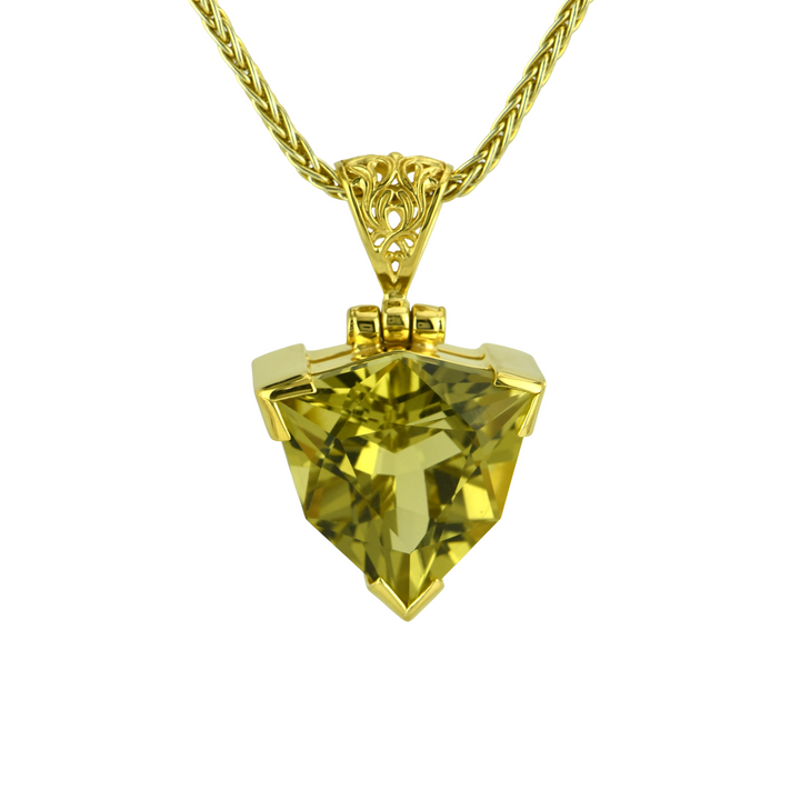 Lemon Quartz Pendant