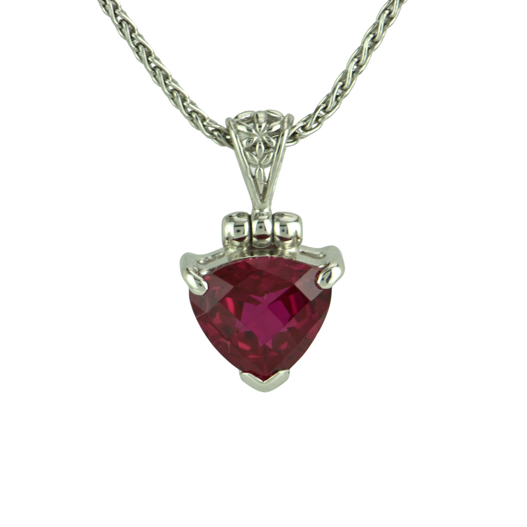 Ruby Sapphire Pendant