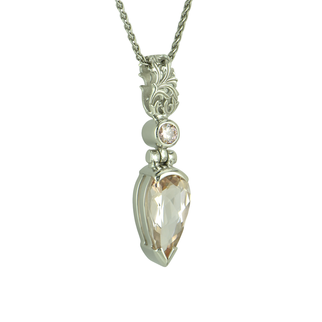 Morganite Pendant