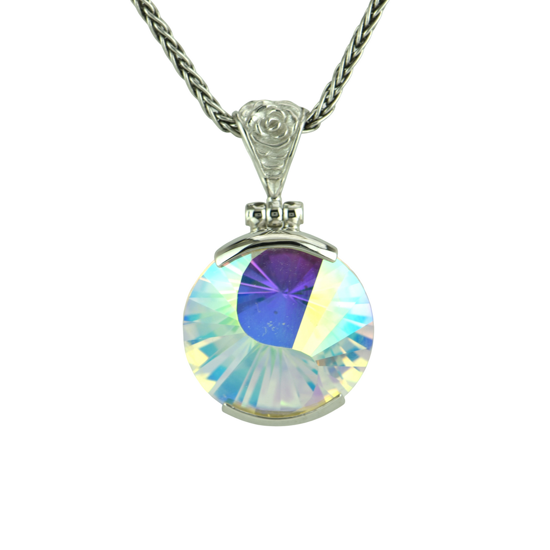 Angel Aura Amour Mystic Quartz Pendant