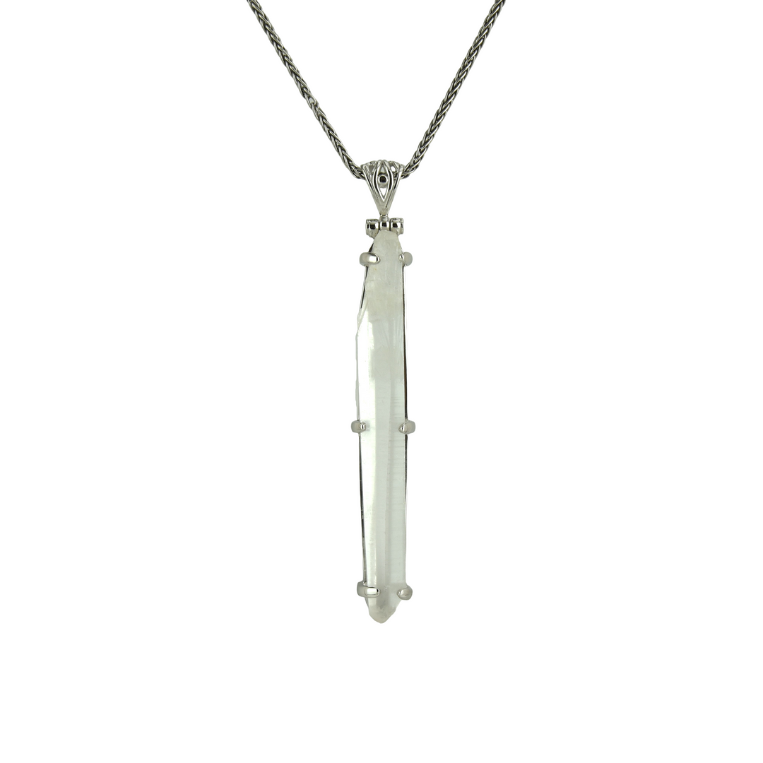 Lemurian Quartz Pendant