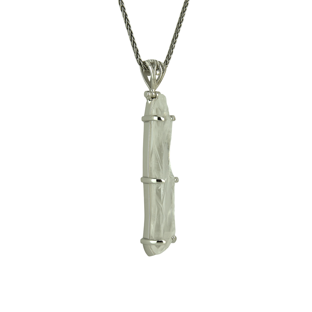 Lemurian Quartz Pendant