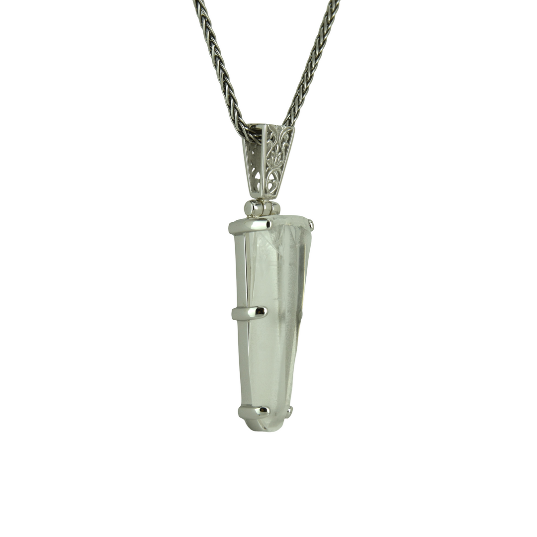 Lemurian Quartz Pendant