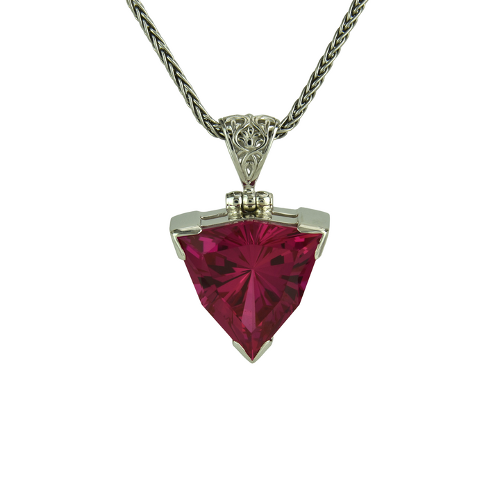 Parvati Pink Sapphire Pendant