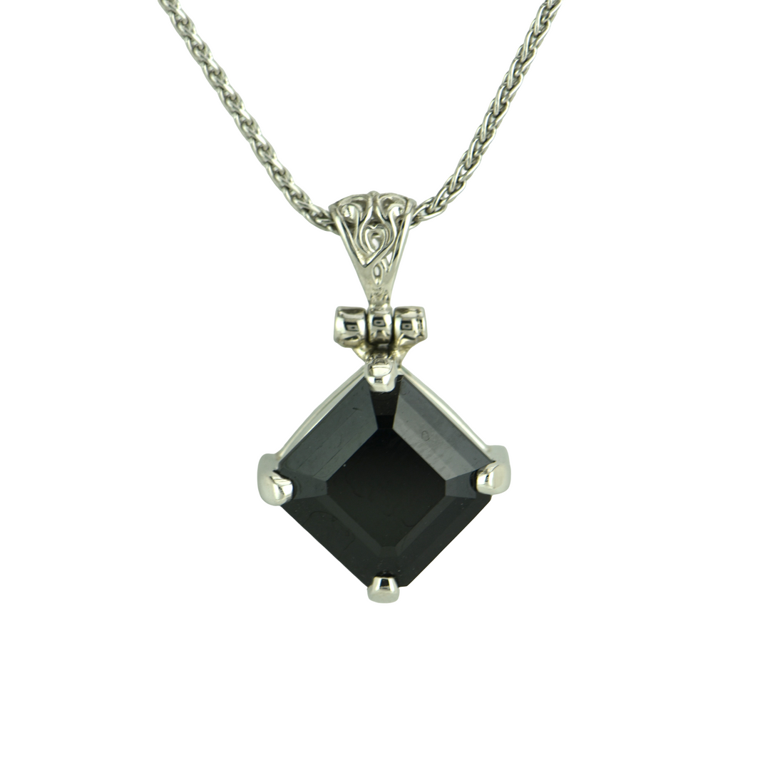 Black Spinel Pendant
