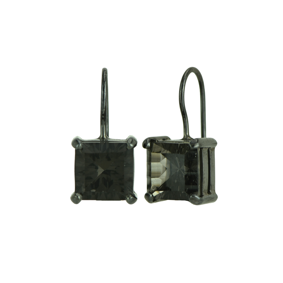 MIdnight Mystic Quartz Earrings