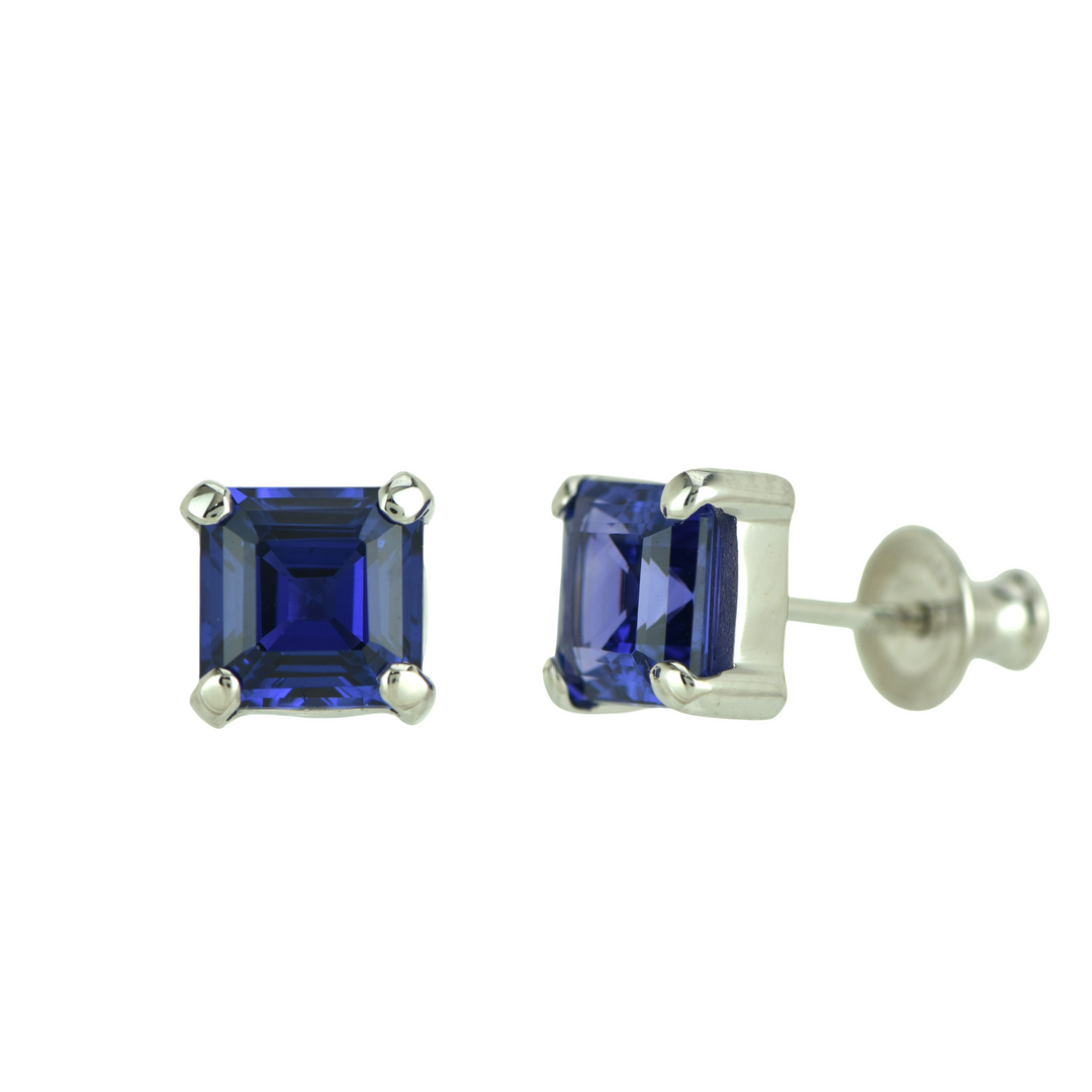 Zao Gongen YAG Tanzanite Earrings