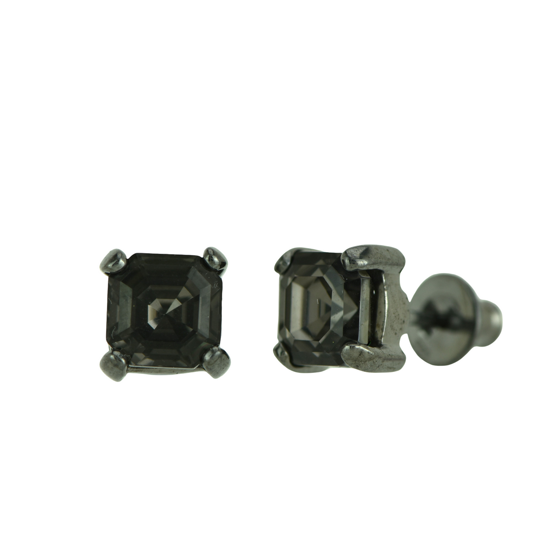 Midnight Mystic Quartz Earrings