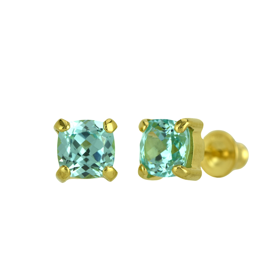 YAG Paraiba Effect Earrings