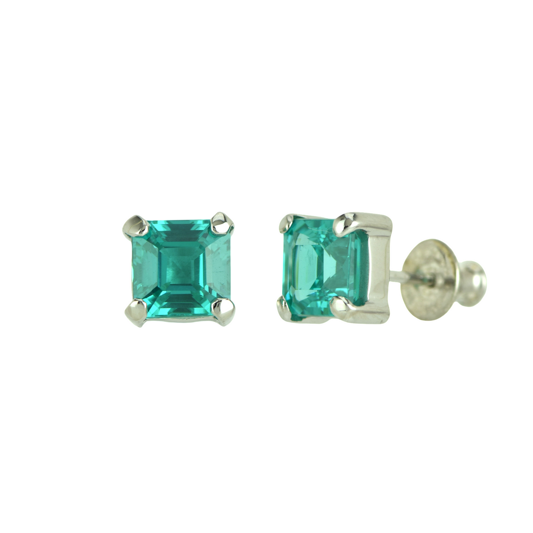 YAG Paraiba Effect Earrings