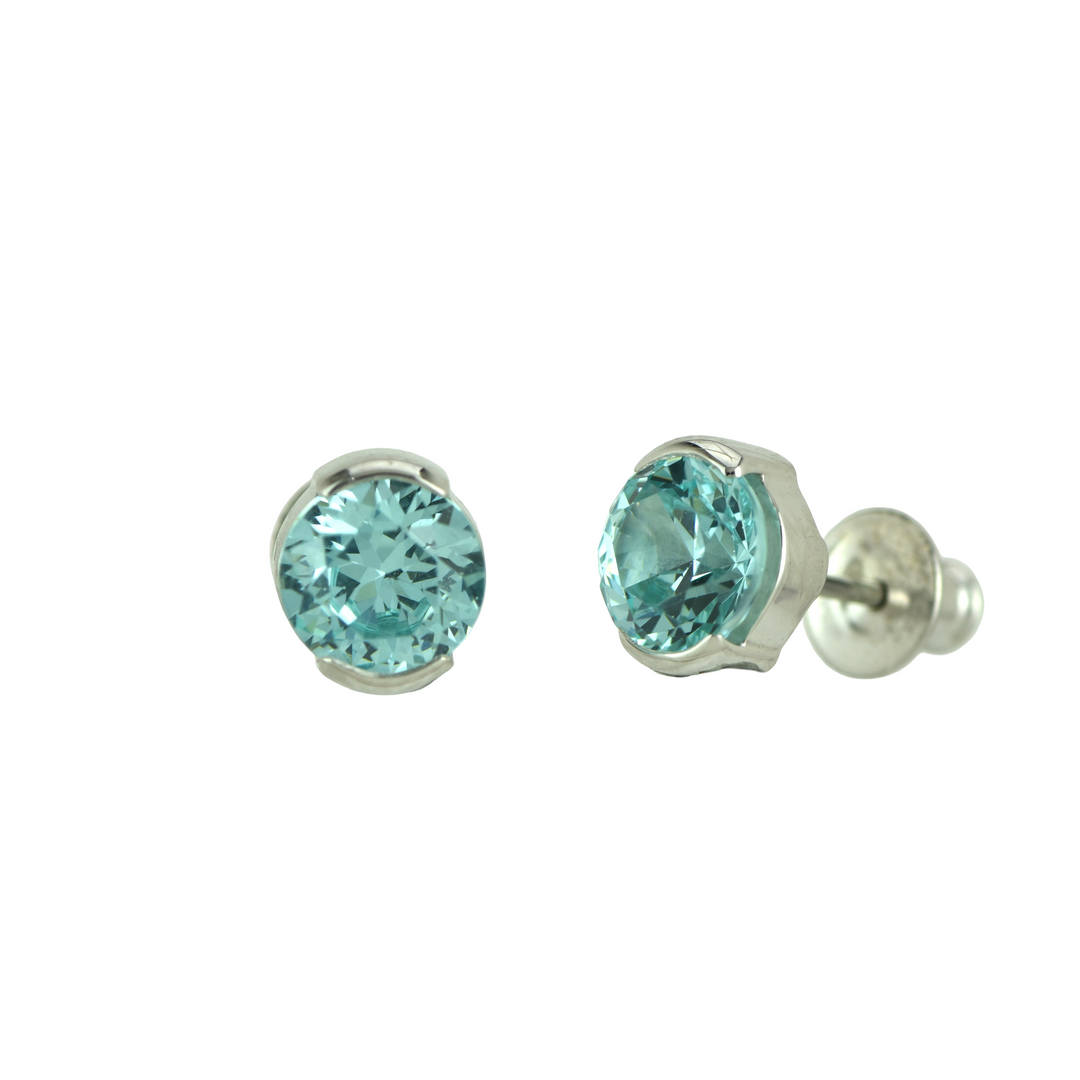 YAG Paraiba Effect Earrings