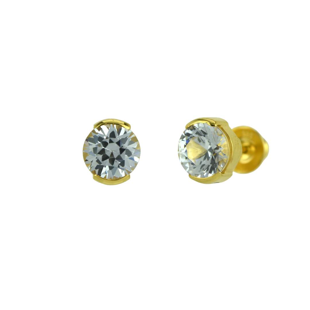 YAG Lavender Garnet Earrings