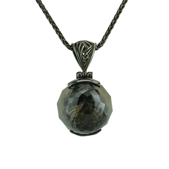 Midnight Mystic Quartz Pendant