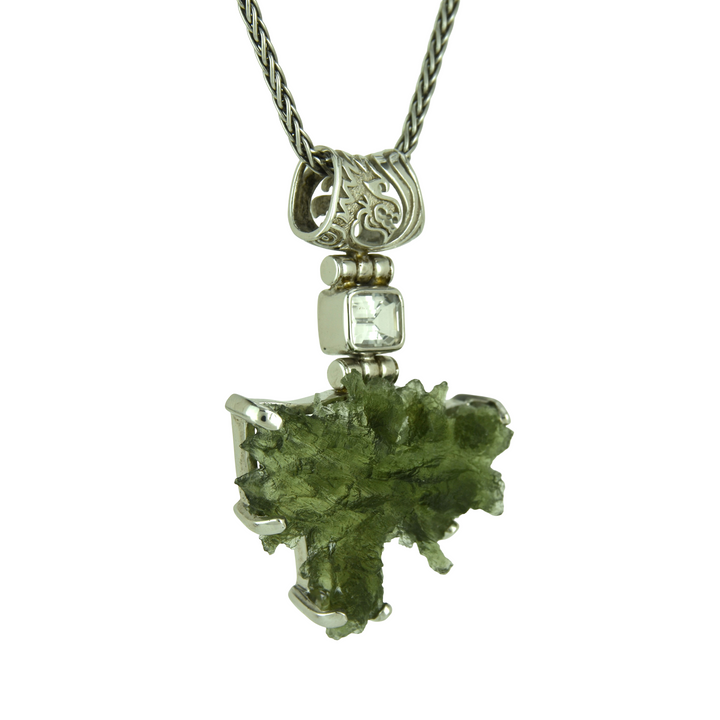 Besednice Moldavite Pendant