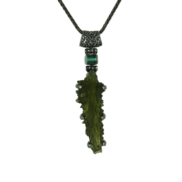Besednice Moldavite Pendant