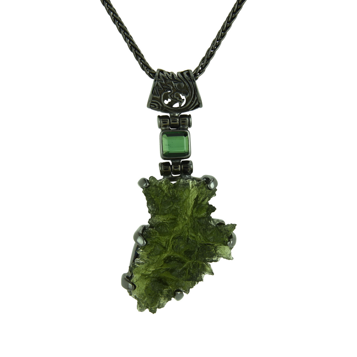 Besednice Moldavite Pendant