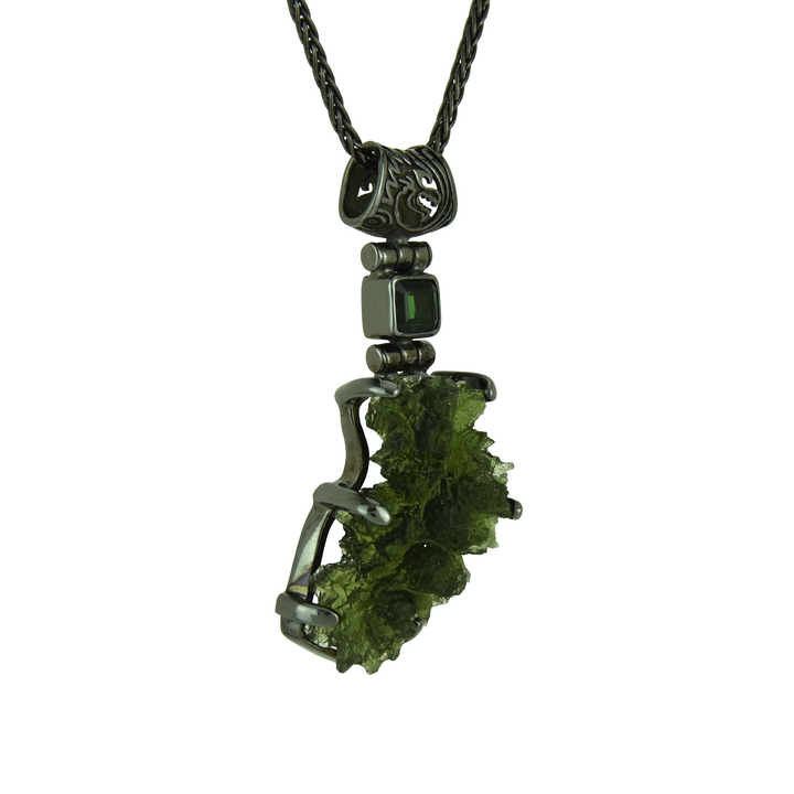 Besednice Moldavite Pendant