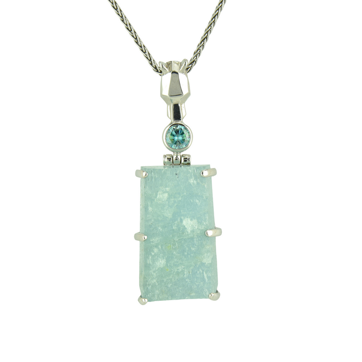 Blue Beryl Pendant