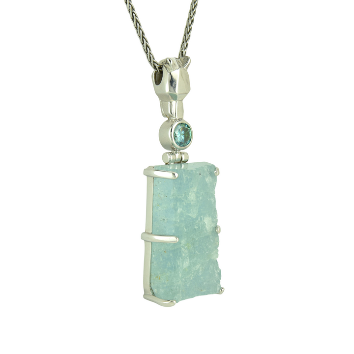 Blue Beryl Pendant