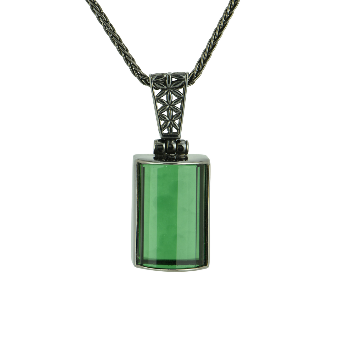 Green Hydro Quartz Pendant
