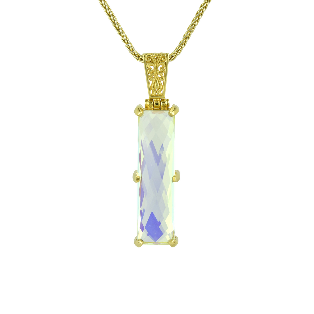 Angel Aura Sovereignty Mystic Quartz Pendant