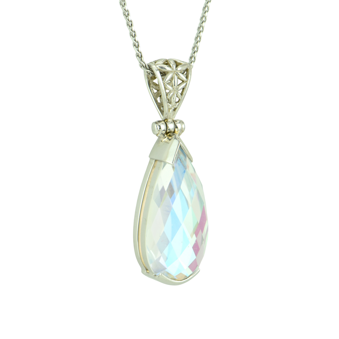 Angel Aura Euphoria Mystic Quartz Pendant