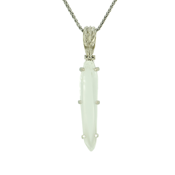 Lemurian Quartz Pendant