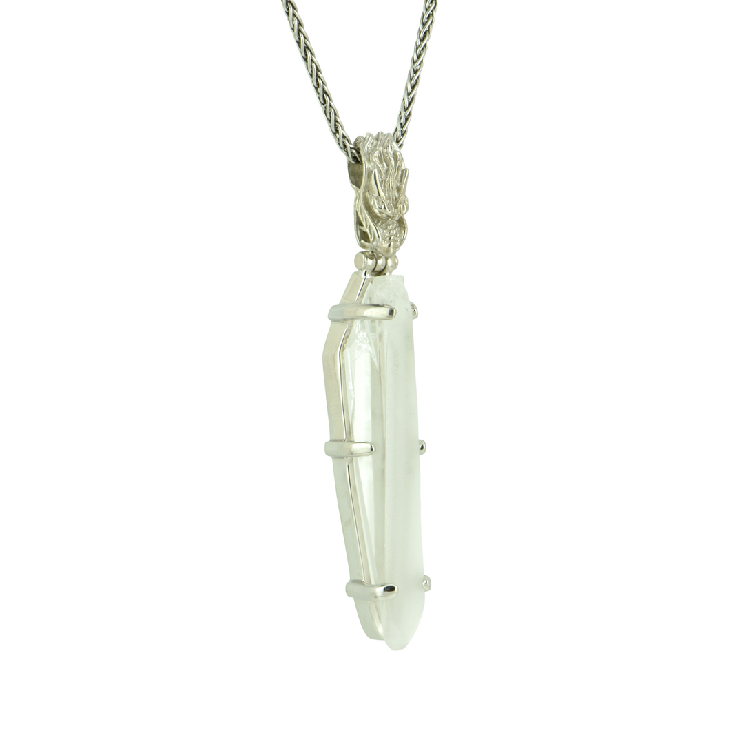 Lemurian Quartz Pendant