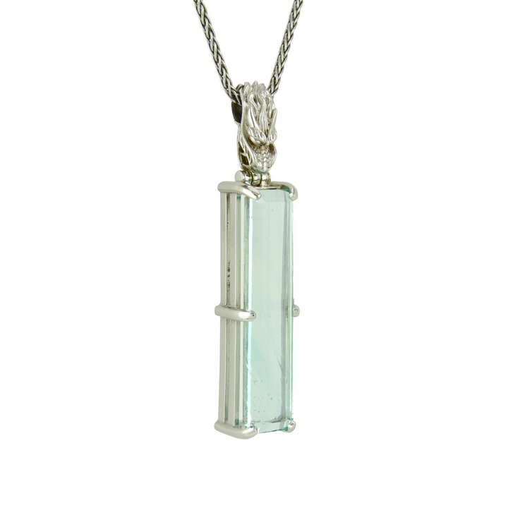 Seafoam Obsidian Pendant