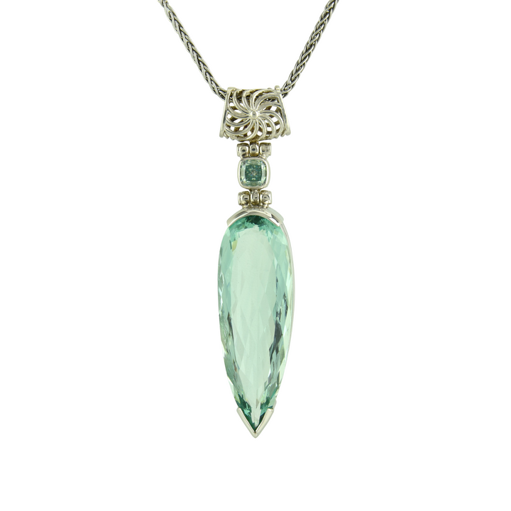 Seafoam Obsidian Pendant
