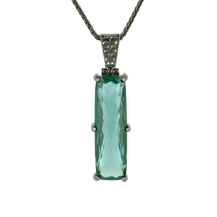 Paraiba Effect Spinel Pendant