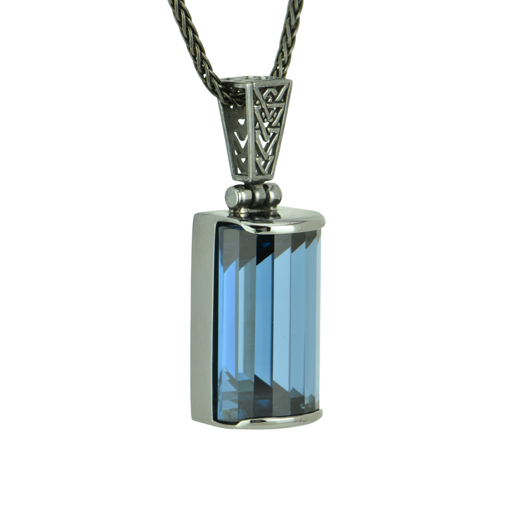 Blue Green Spinel Pendant