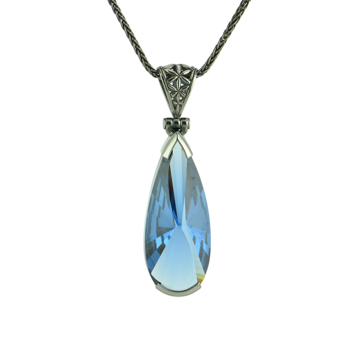 Blue Green Spinel Pendant